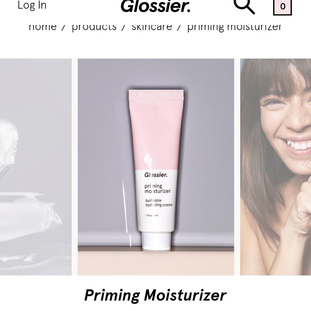 New Glossier Priming Moisturizer